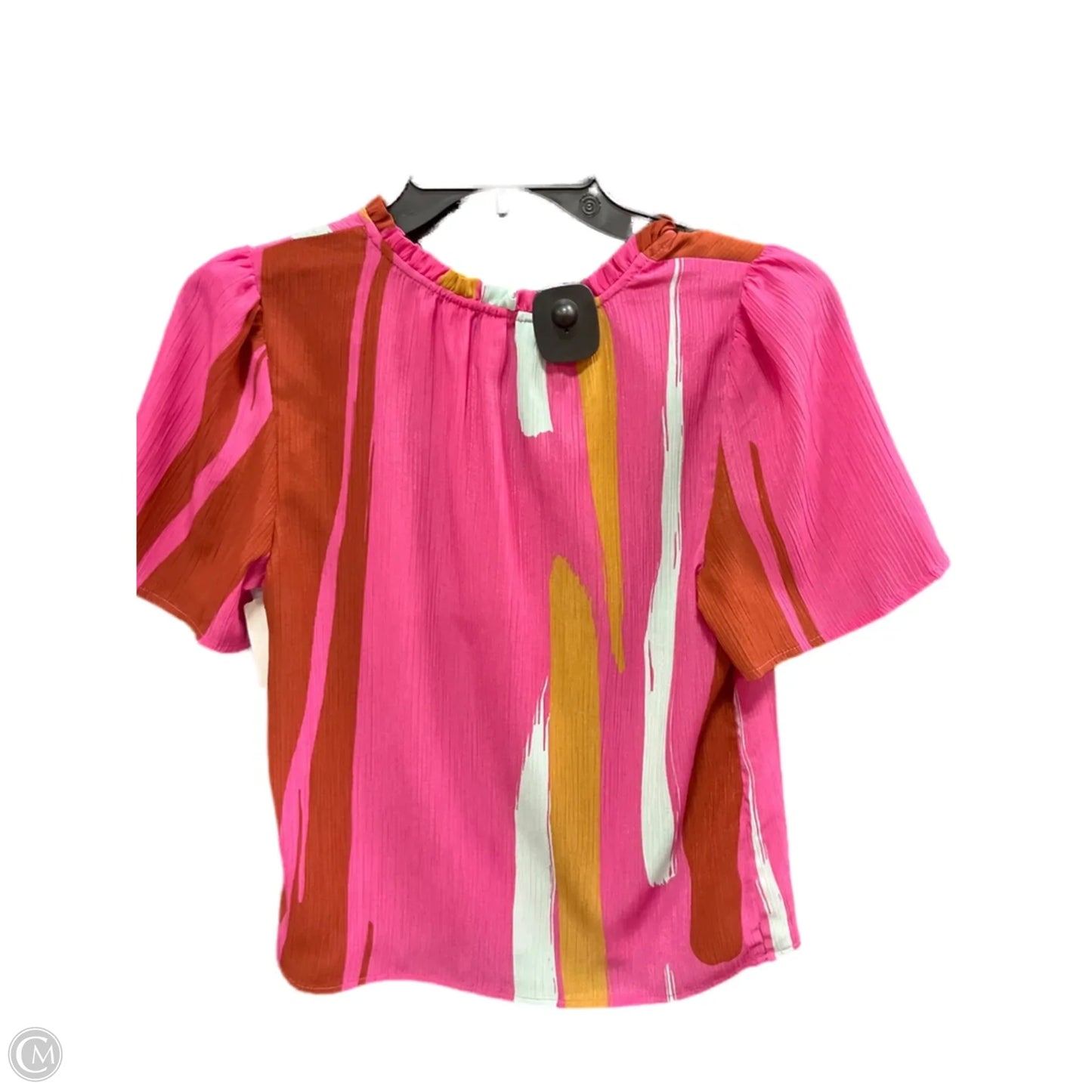 Top Short Sleeve By Nine West In Pink, Size: Xs