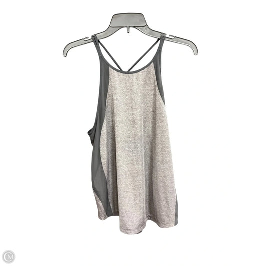 Athletic Tank Top By Lululemon In Grey, Size: 10