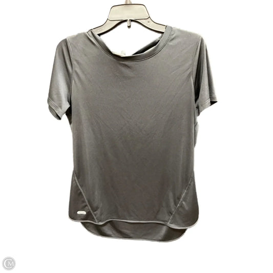 Athletic Top Short Sleeve By Jockey In Black, Size: L