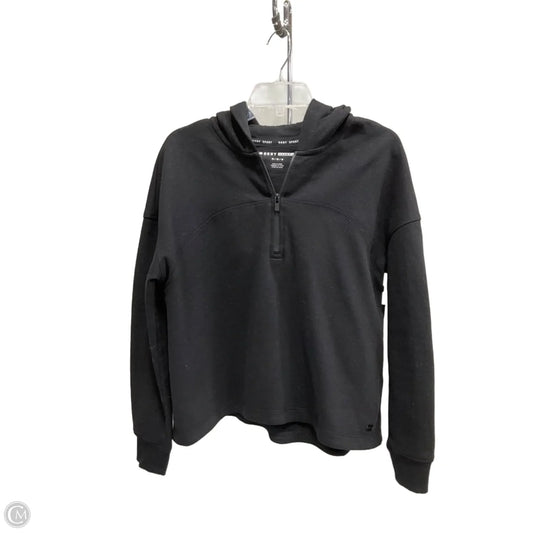 Sweatshirt Hoodie By Dkny In Black, Size: M