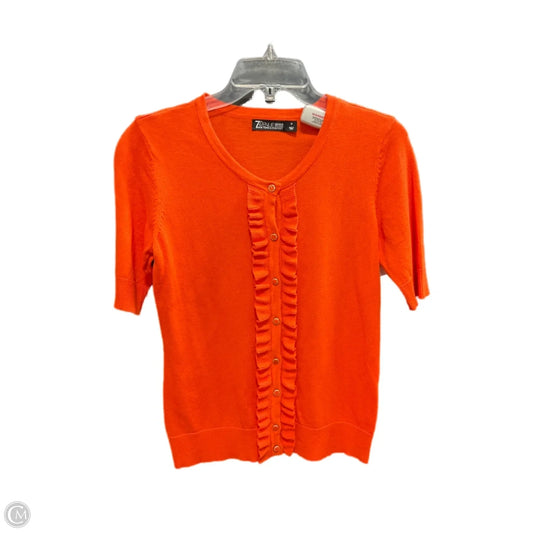 Cardigan By New York And Co In Orange, Size: M
