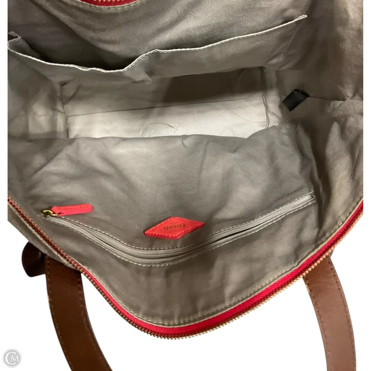 Handbag By Fossil, Size: Medium