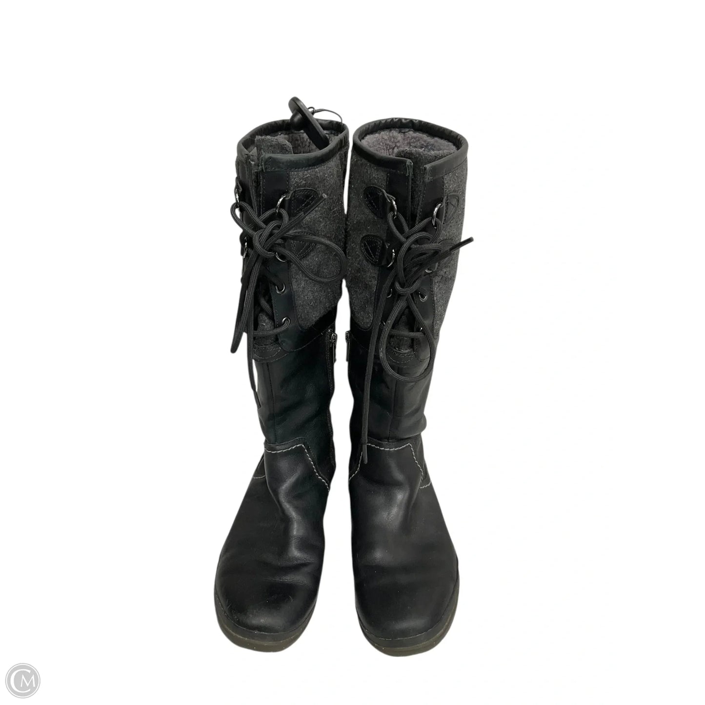 Boots Designer By Ugg In Grey, Size: 8