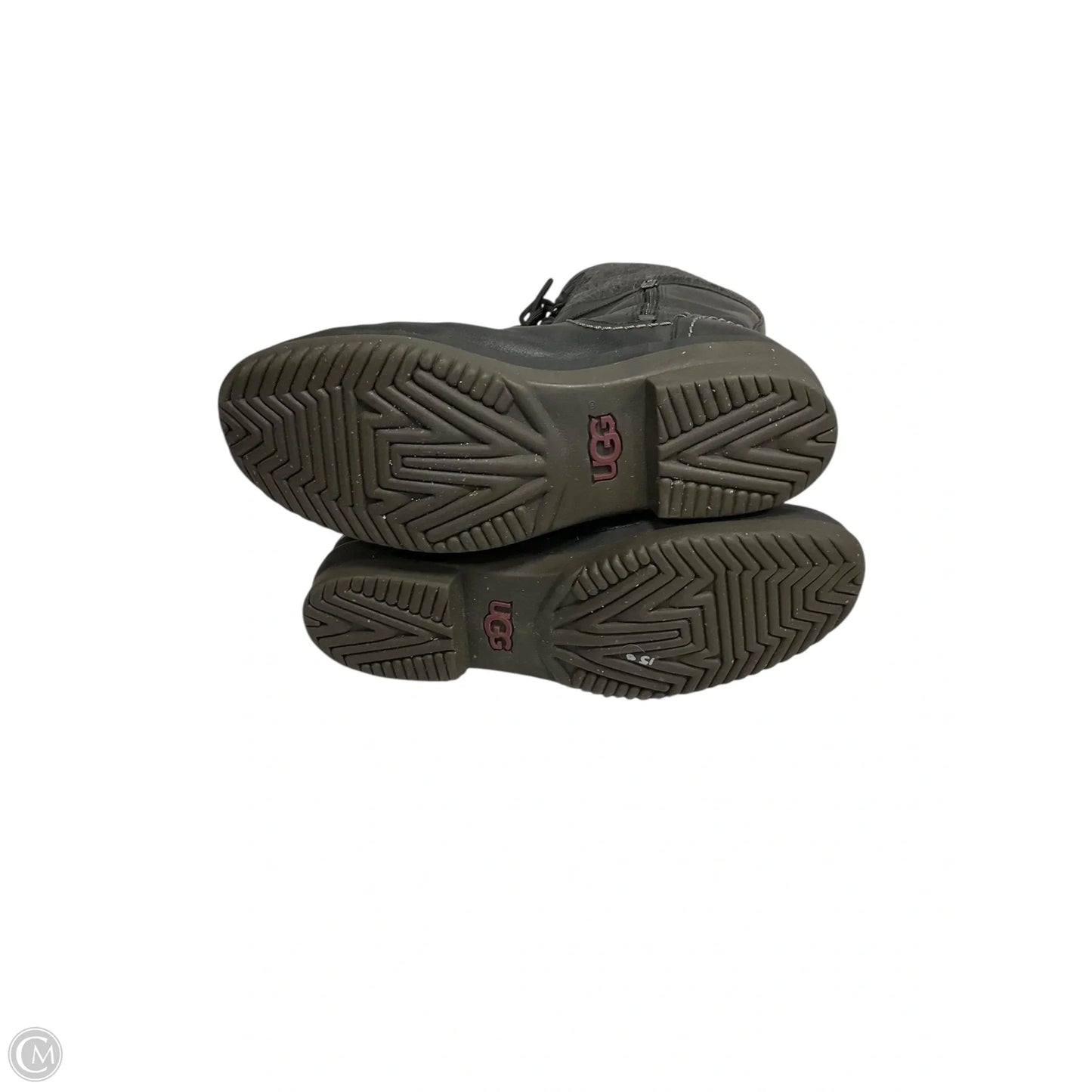 Boots Designer By Ugg In Grey, Size: 8