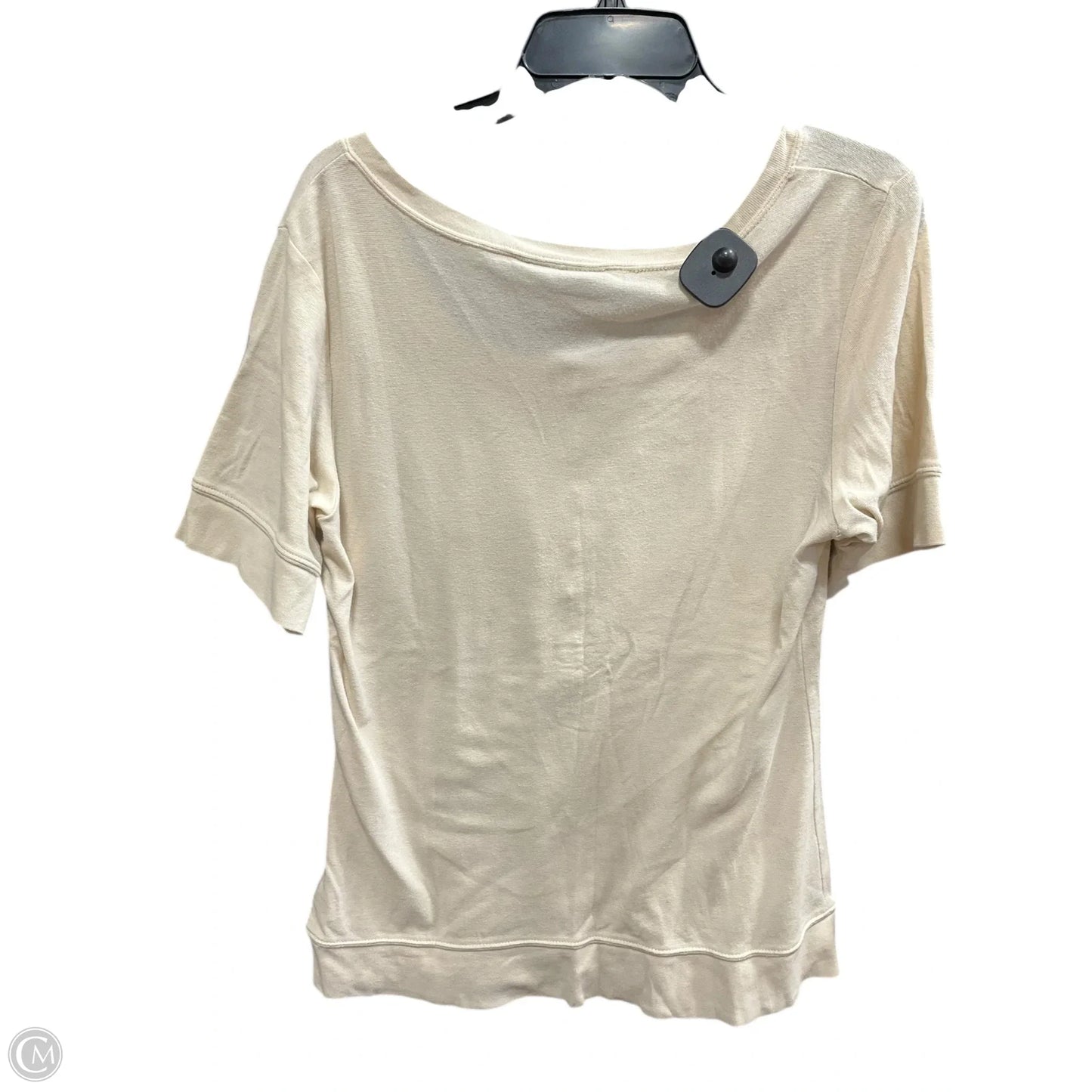 Top Short Sleeve By Harley Davidson In Cream, Size: L