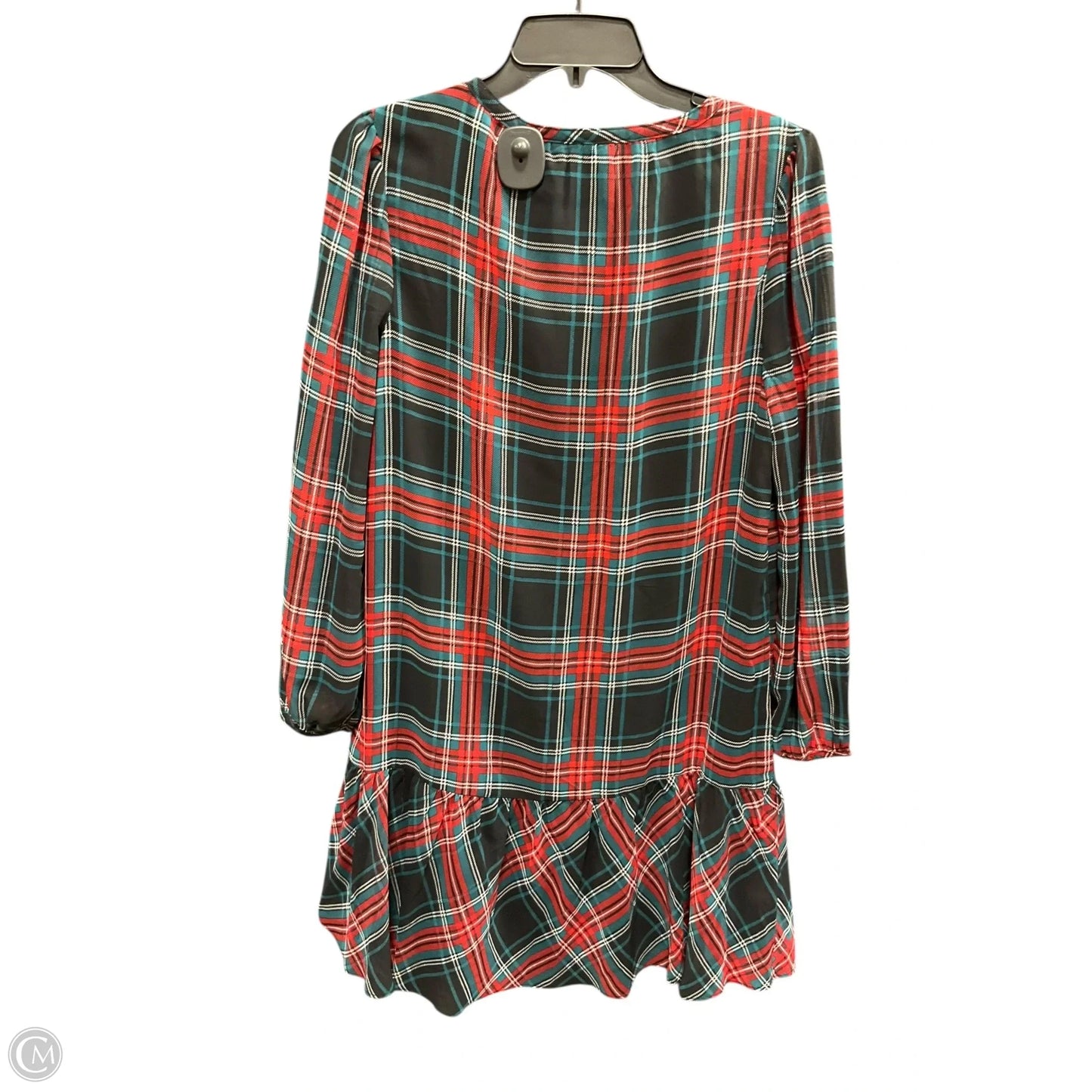 Dress Casual Midi By Draper James In Plaid Pattern, Size: S