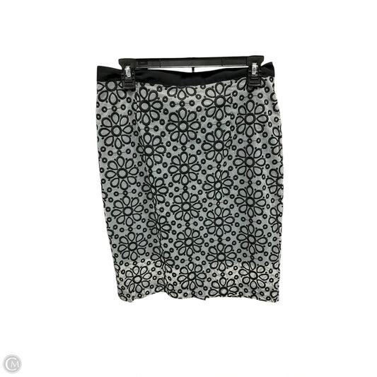 Skirt Mini & Short By Halogen In Black Denim, Size: 10p