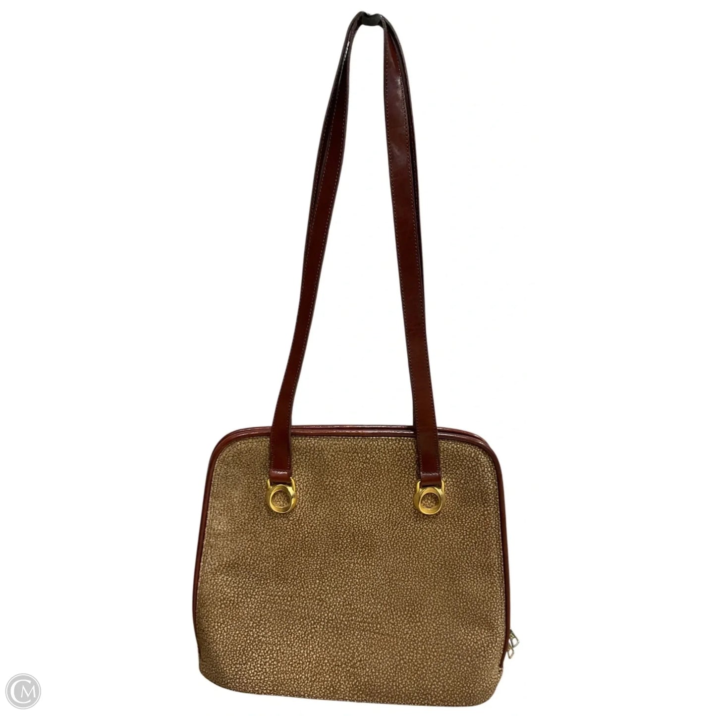 Handbag Leather By Cma, Size: Large