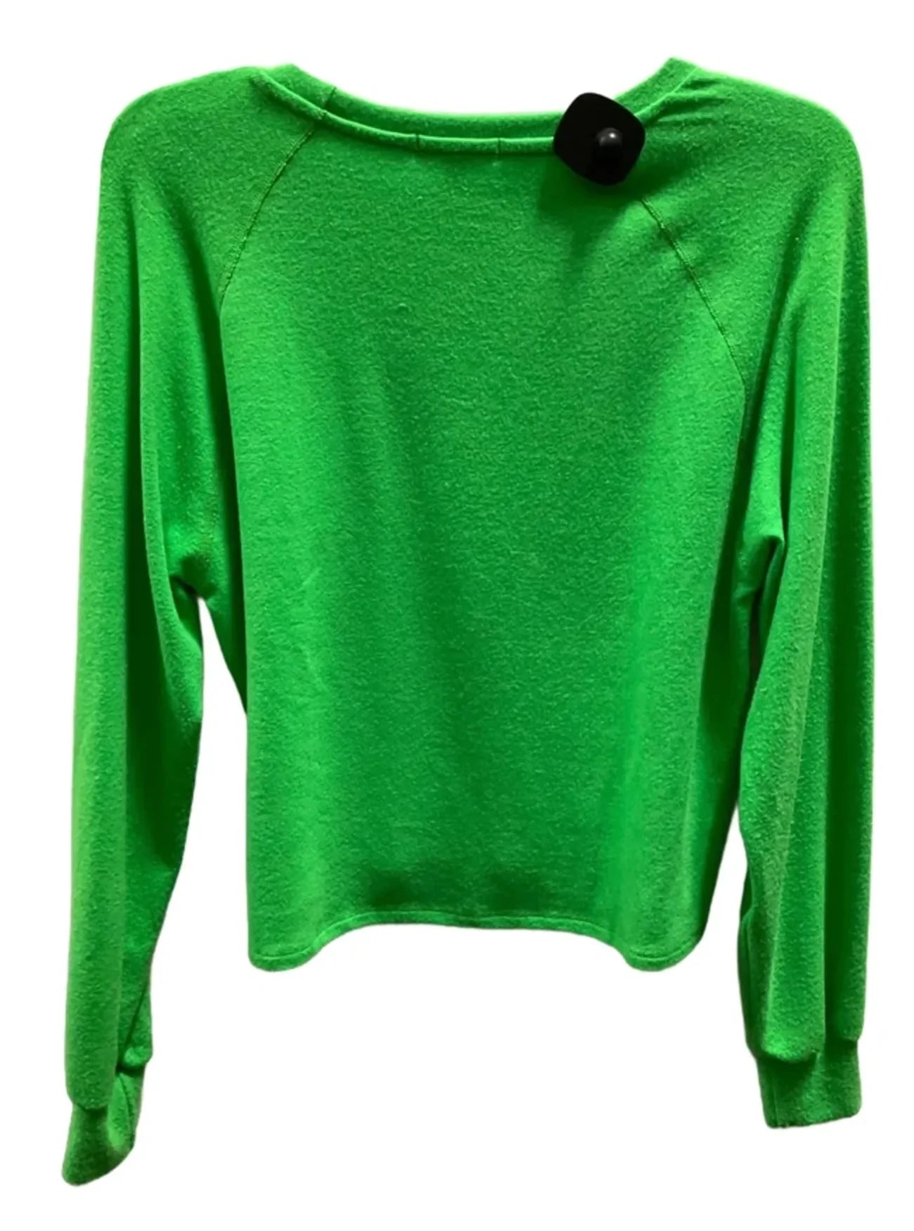 Athletic Top Long Sleeve Collar By Beyond Yoga In Green, Size: Xs