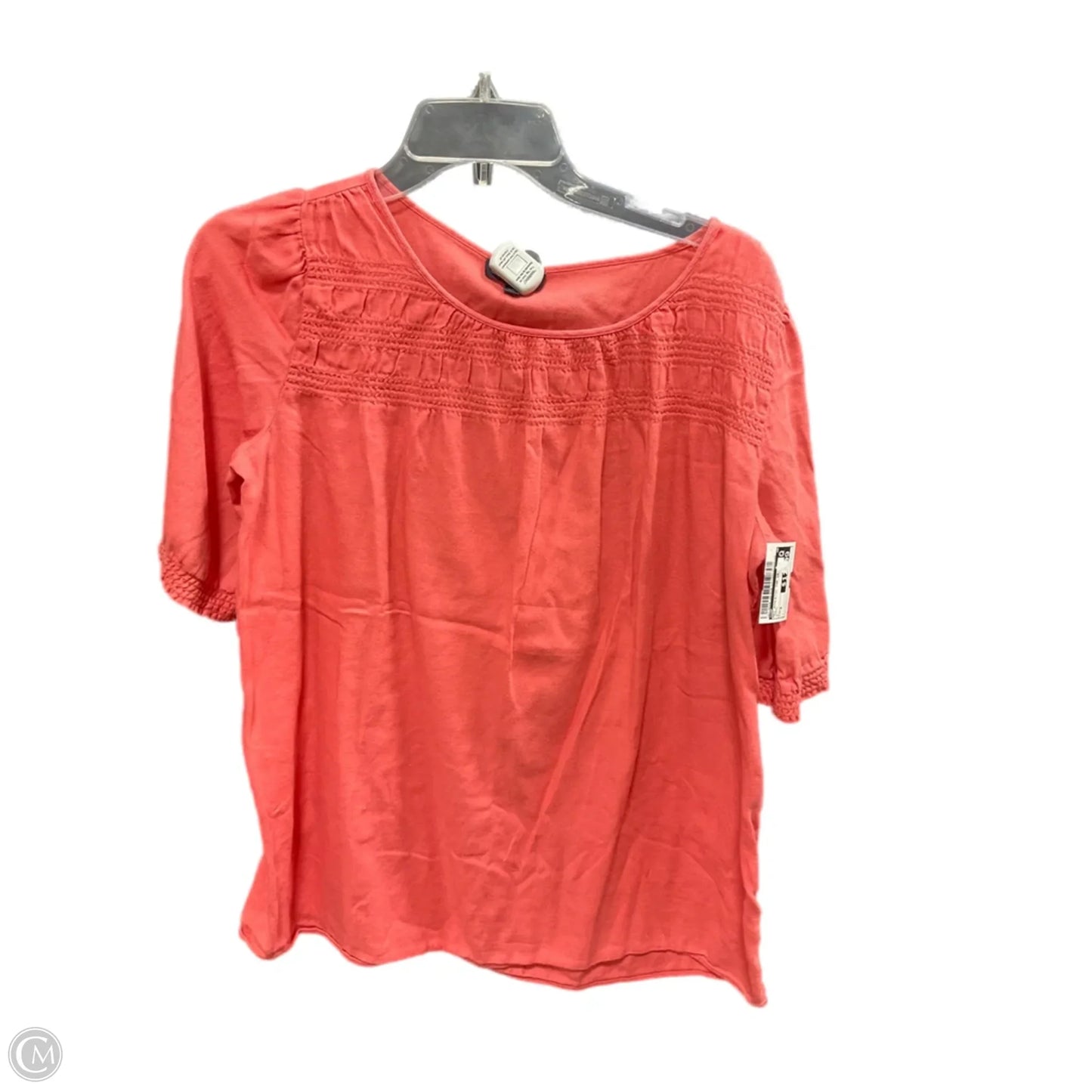 Maternity Athletic Top Short Sleeve By Gap, Size: S