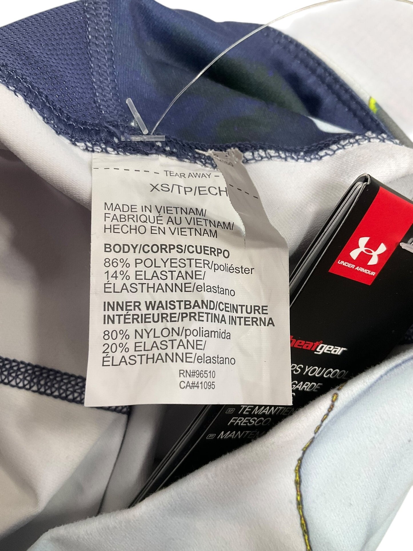 Athletic Leggings By Under Armour  Size: Xs