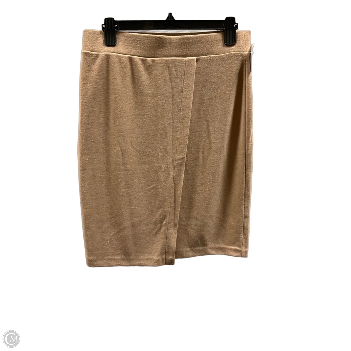Skirt Midi By Ann Taylor In Tan, Size: M