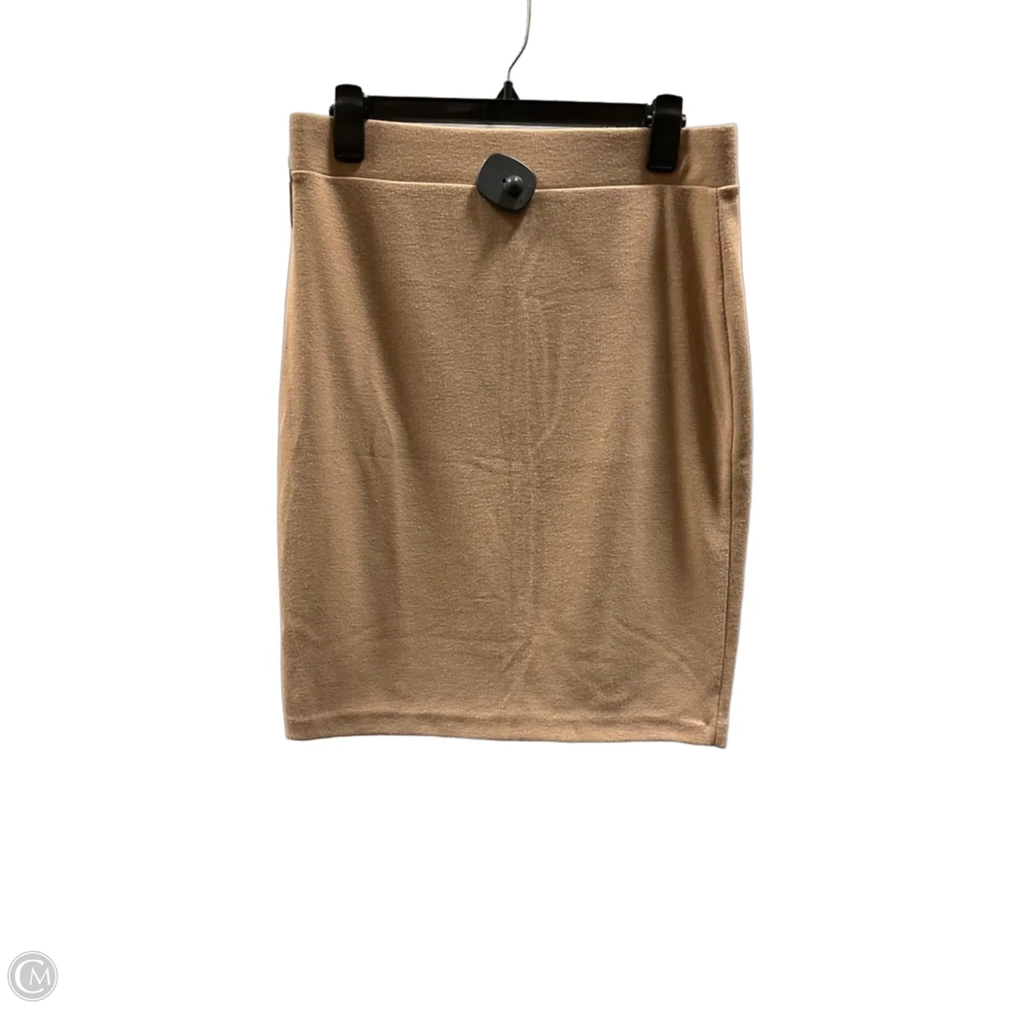 Skirt Midi By Ann Taylor In Tan, Size: M
