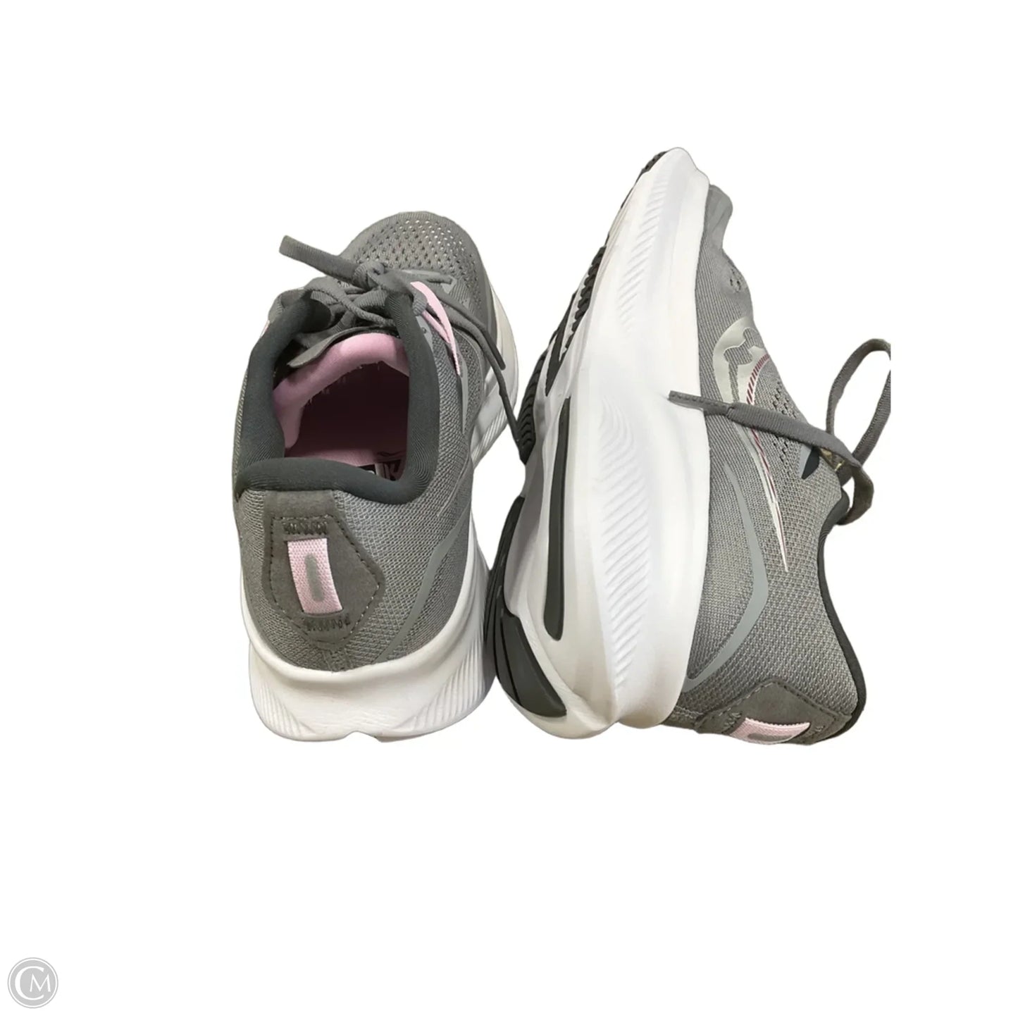 Shoes Athletic By Saucony In Grey & Pink, Size: 8