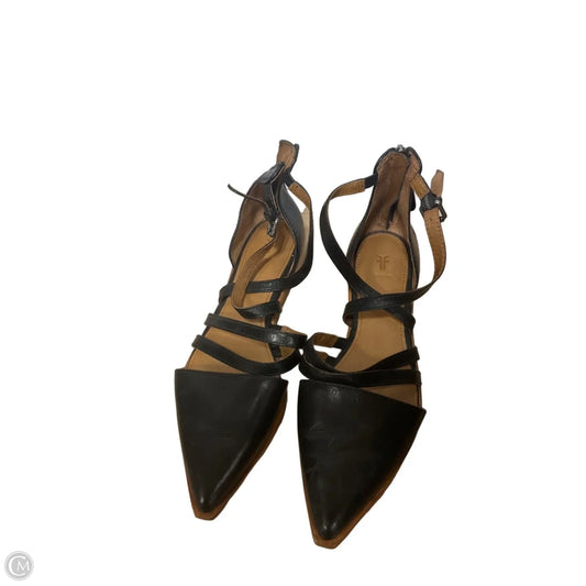 Shoes Flats By Frye In Black, Size: 6.5