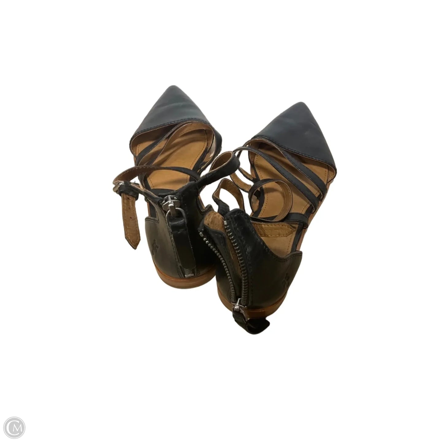 Shoes Flats By Frye In Black, Size: 6.5