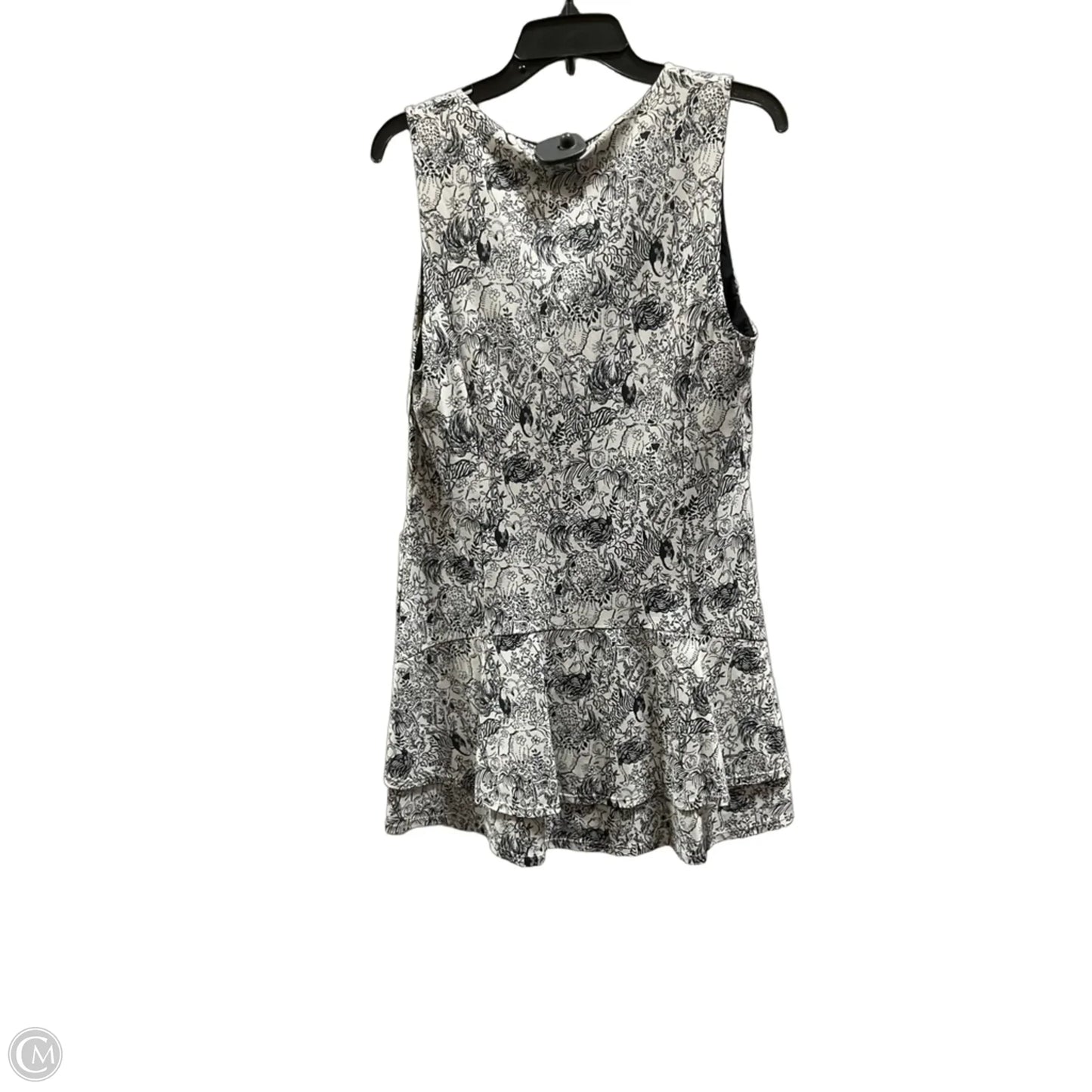 Athletic Dress By Lilly Pulitzer In Black & White, Size: L