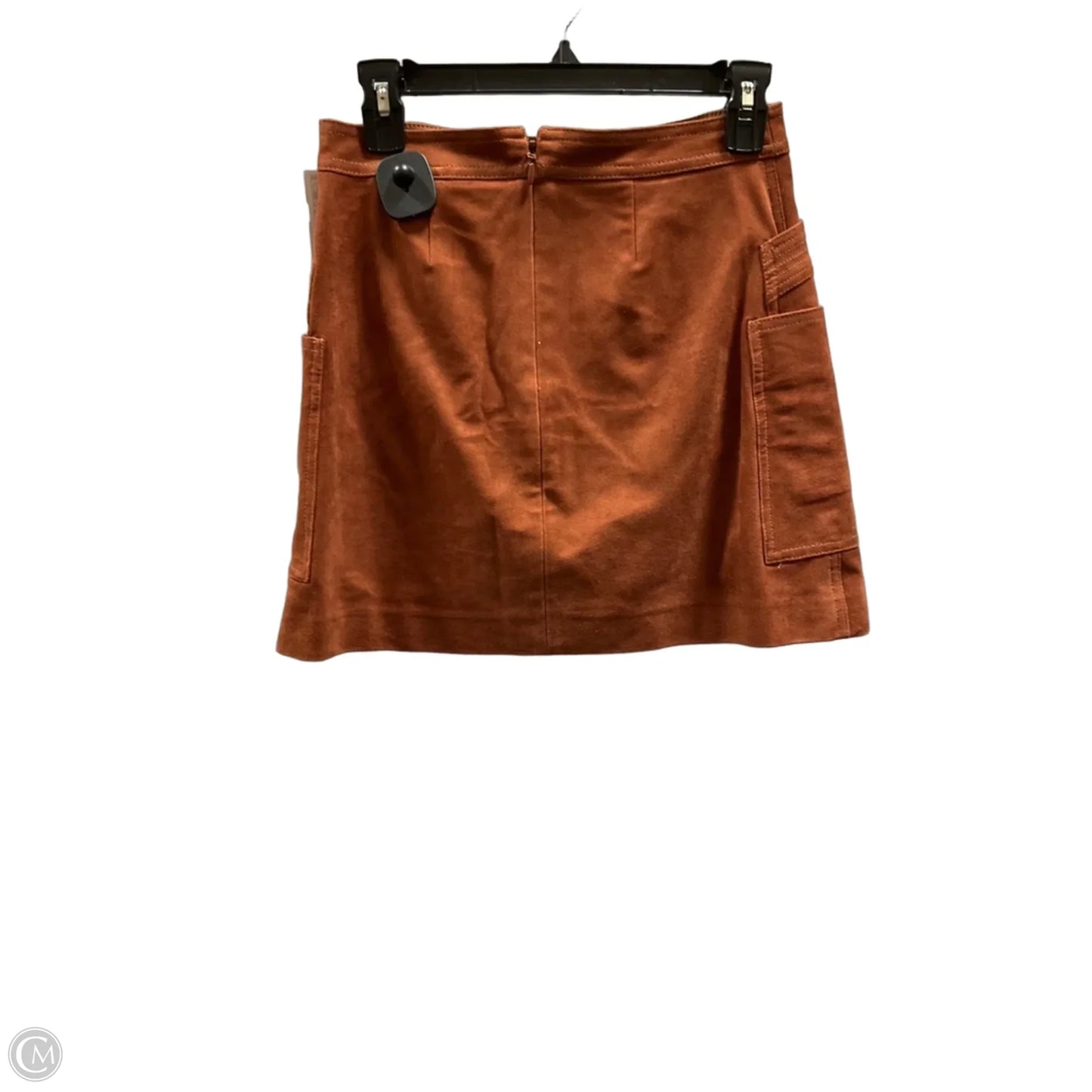 Skirt Mini & Short By Bcbgmaxazria In Brown, Size: Xxs