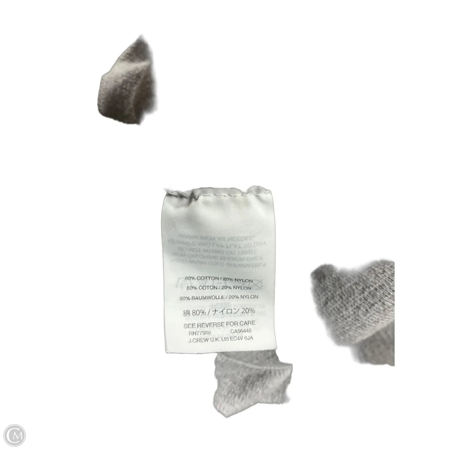 Top Sleeveless By Madewell In Grey, Size: M