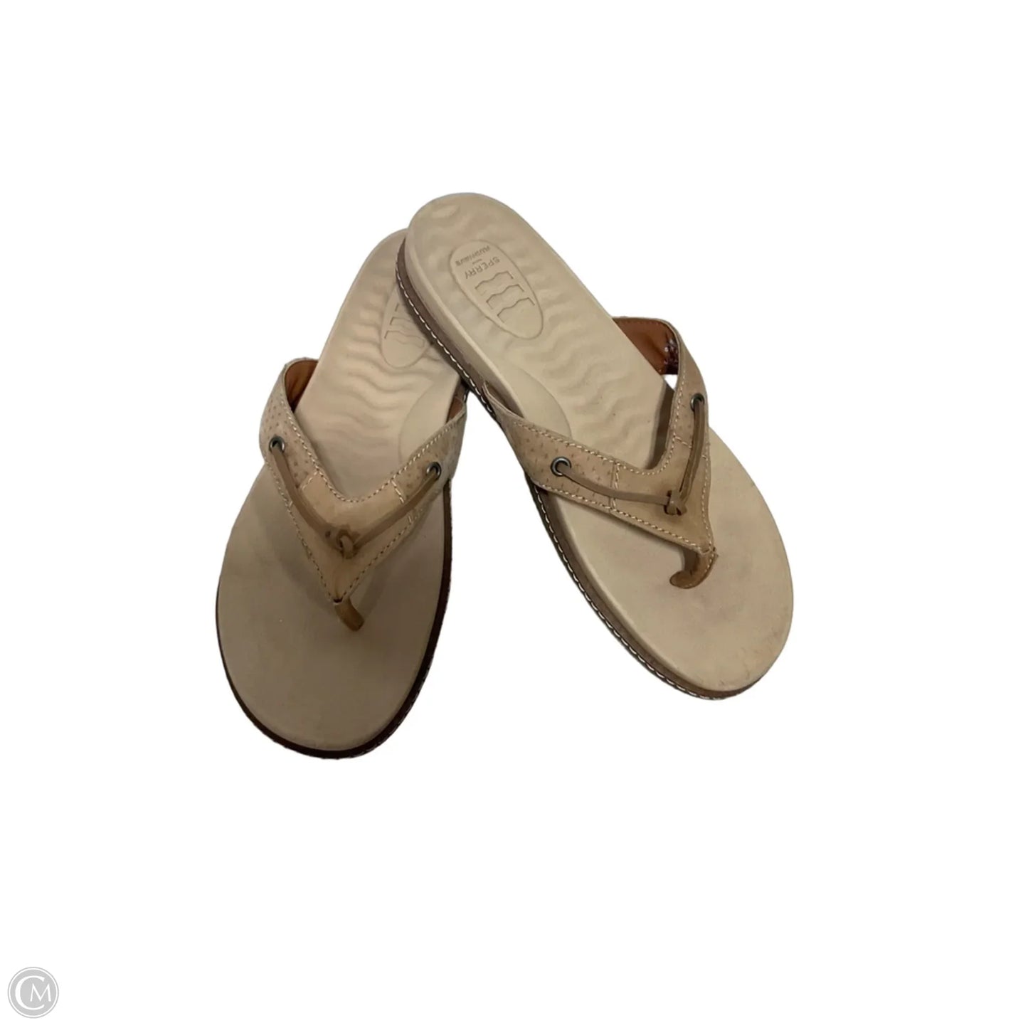 Sandals Flip Flops By Sperry In Tan, Size: 9