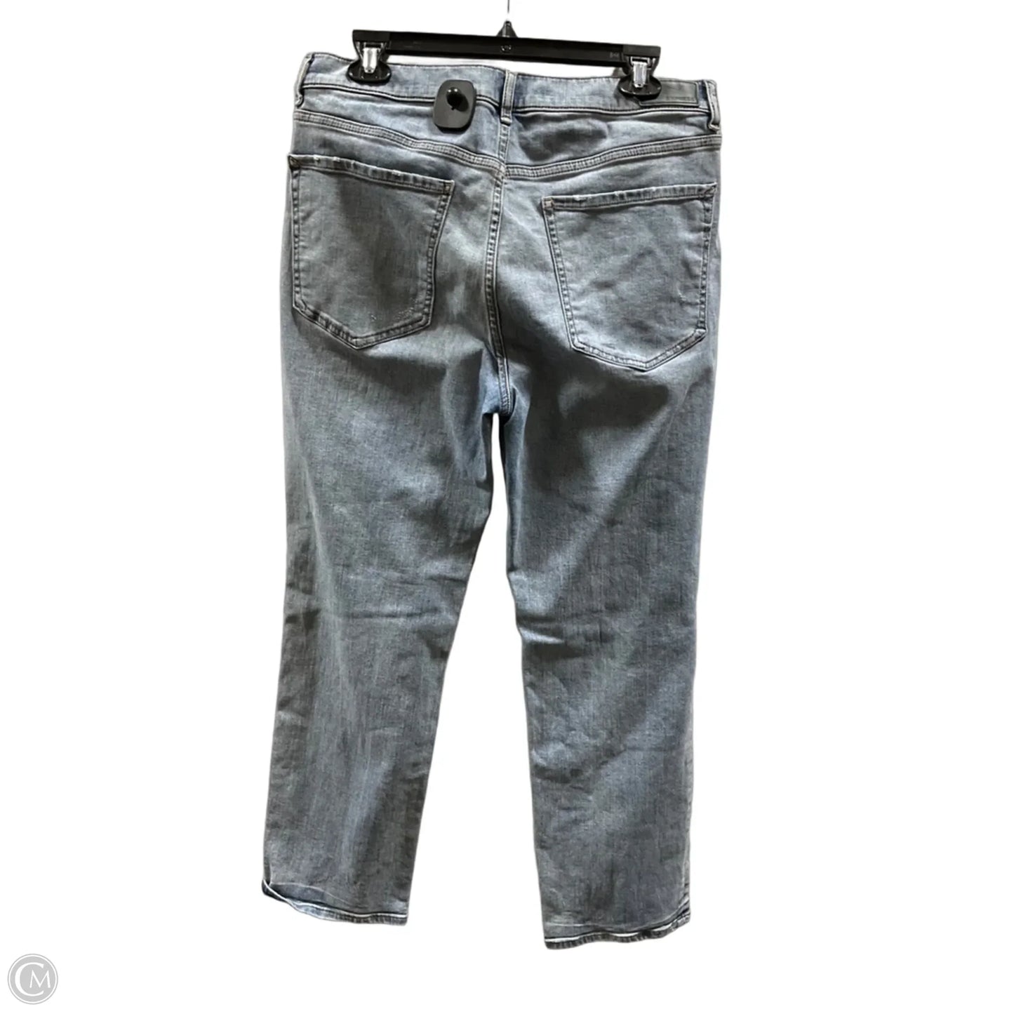 Jeans Straight By Express In Blue, Size: 12