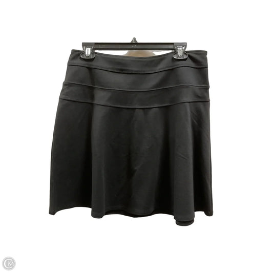Athletic Skort By Athleta In Black, Size: 10