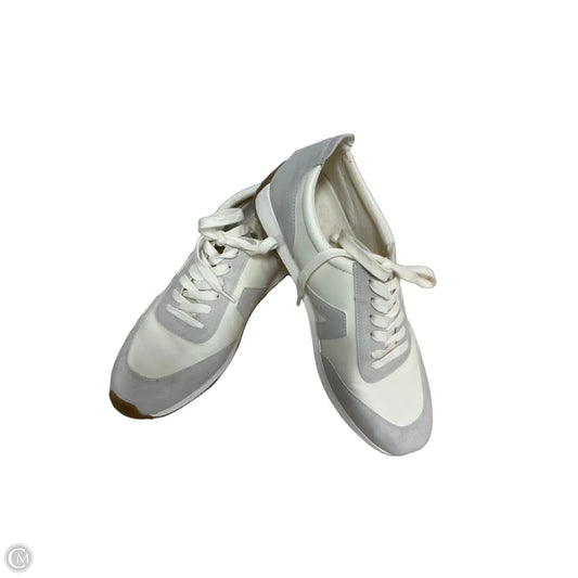 Shoes Sneakers By Mia In Cream, Size: 10