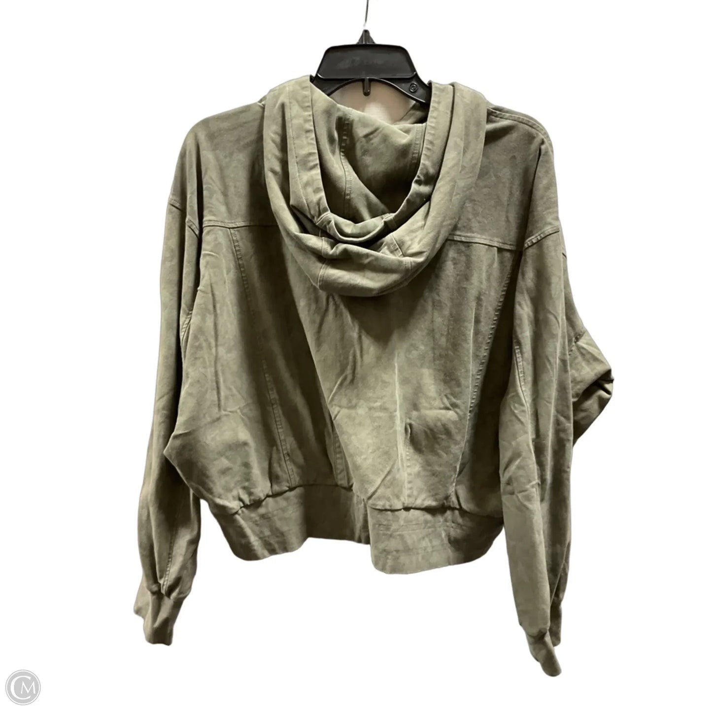Sweatshirt Hoodie By Athleta In Camouflage Print, Size: L