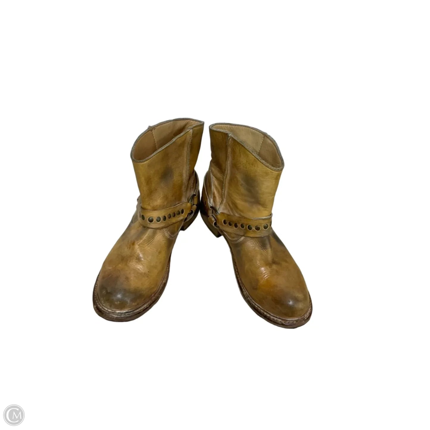 Boots Ankle Flats By Bed Stu In Brown, Size: 7.5