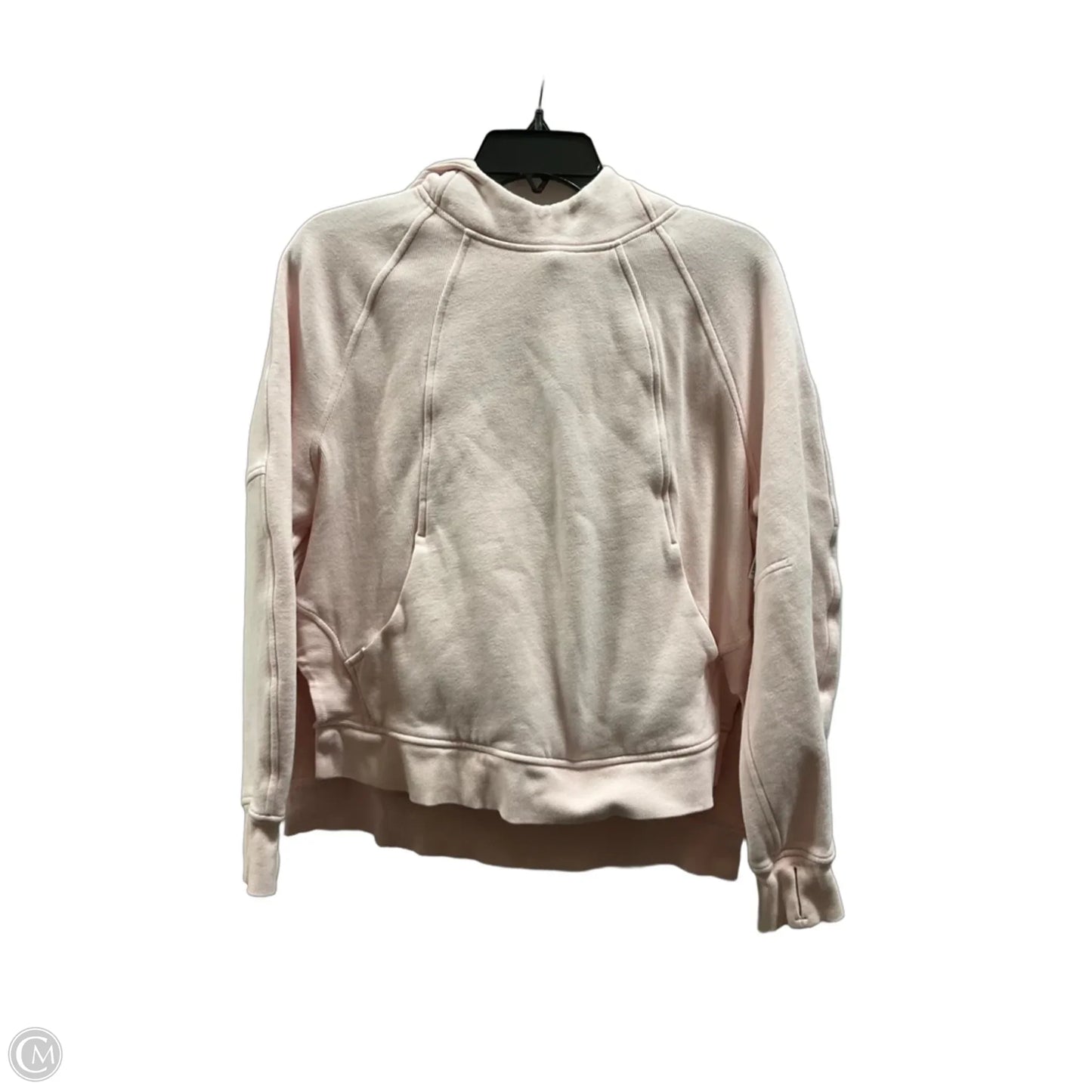 Sweatshirt Hoodie By Lululemon In Pink, Size: Xs