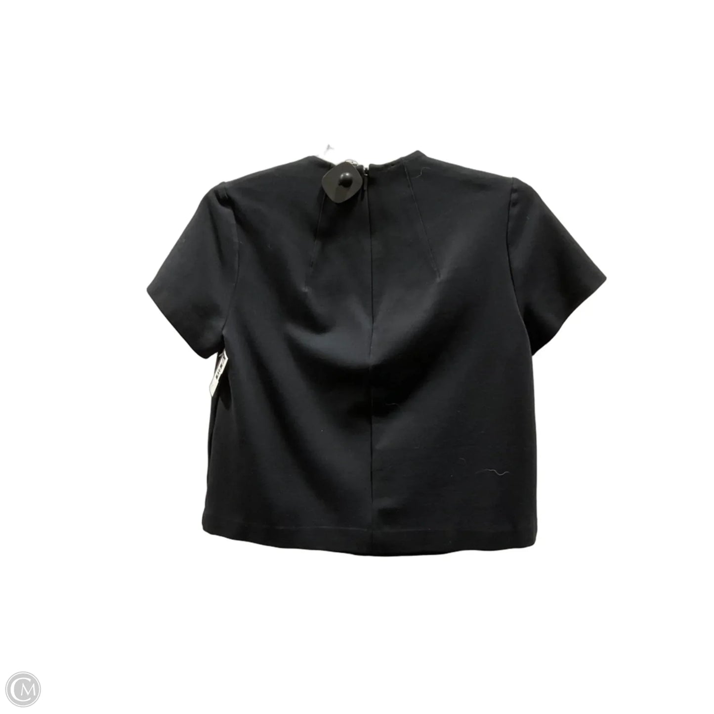 Top Short Sleeve By Spanx In Black, Size: S