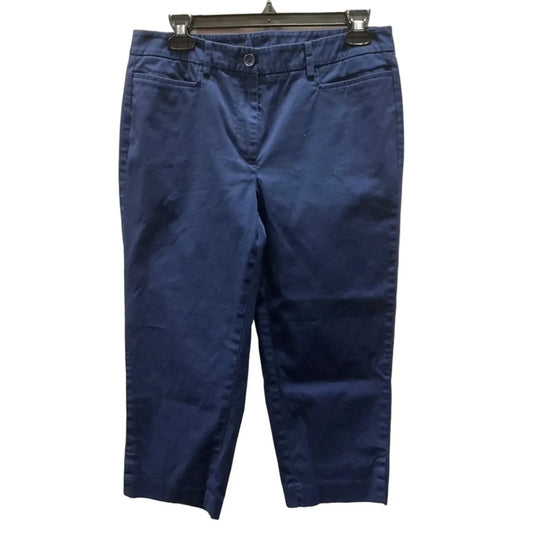 Capris By Talbots In Blue, Size: 6