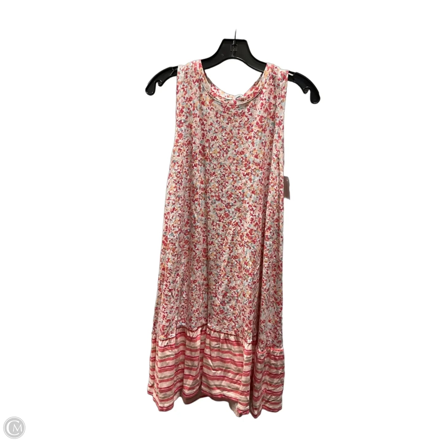 Dress Casual Midi By Loft In Pink, Size: M