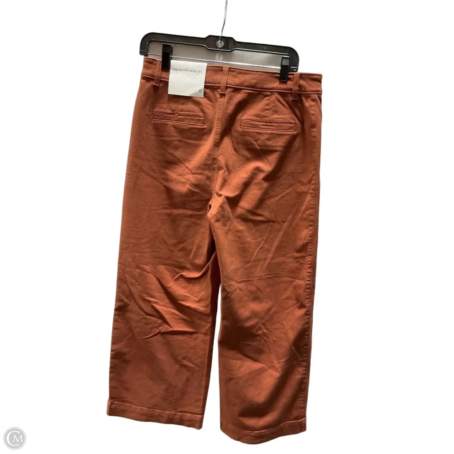 Pants Wide Leg By Loft In Orange, Size: 6