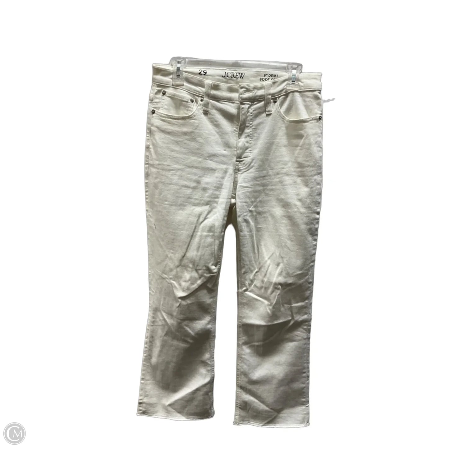 Jeans Boot Cut By J. Crew In White, Size: 6