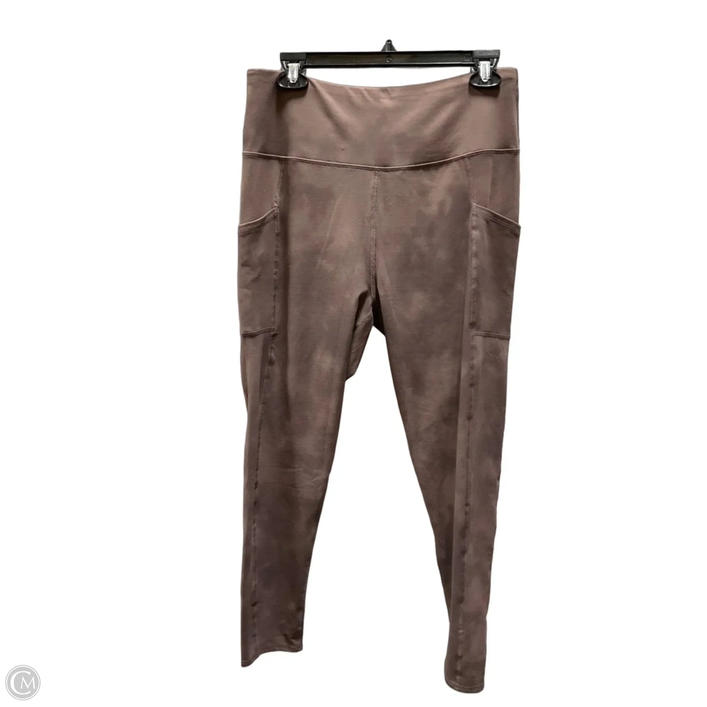 Athletic Leggings By Maurices In Pink, Size: L