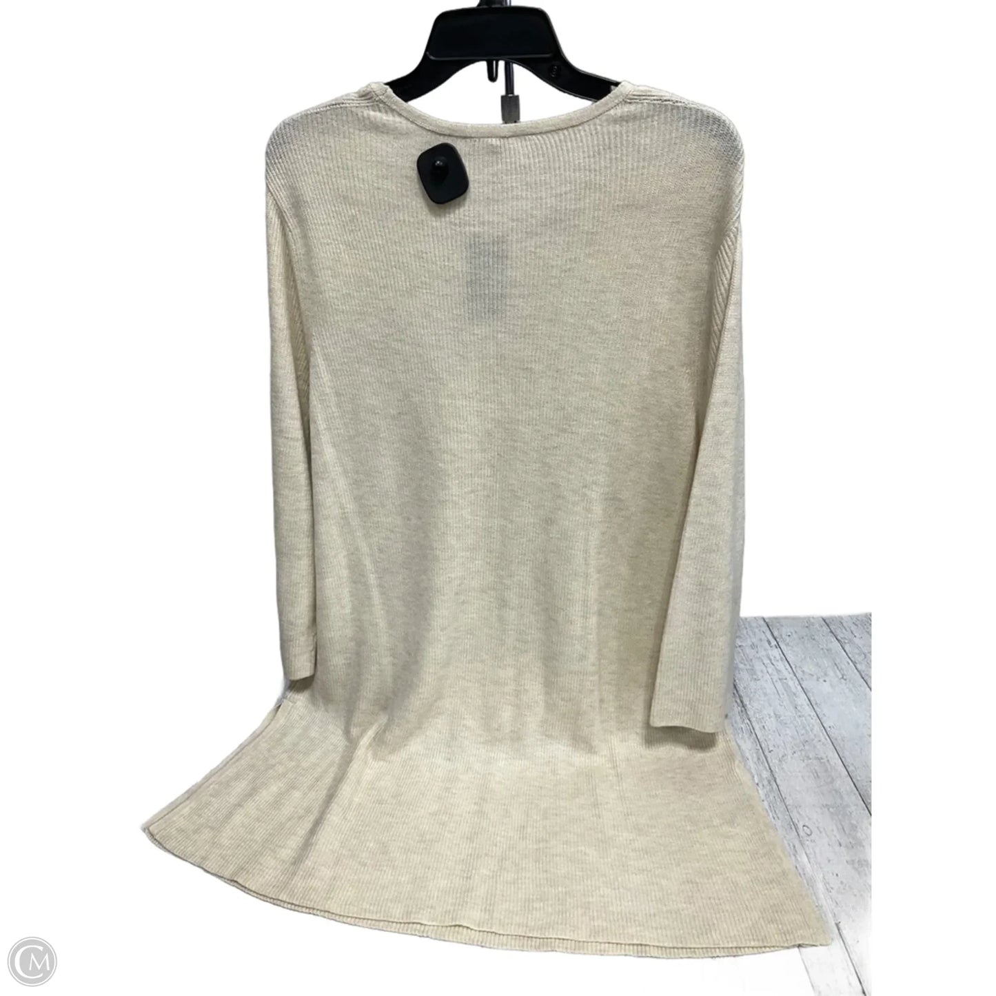 Top Long Sleeve By J. Jill In Cream, Size: Xl
