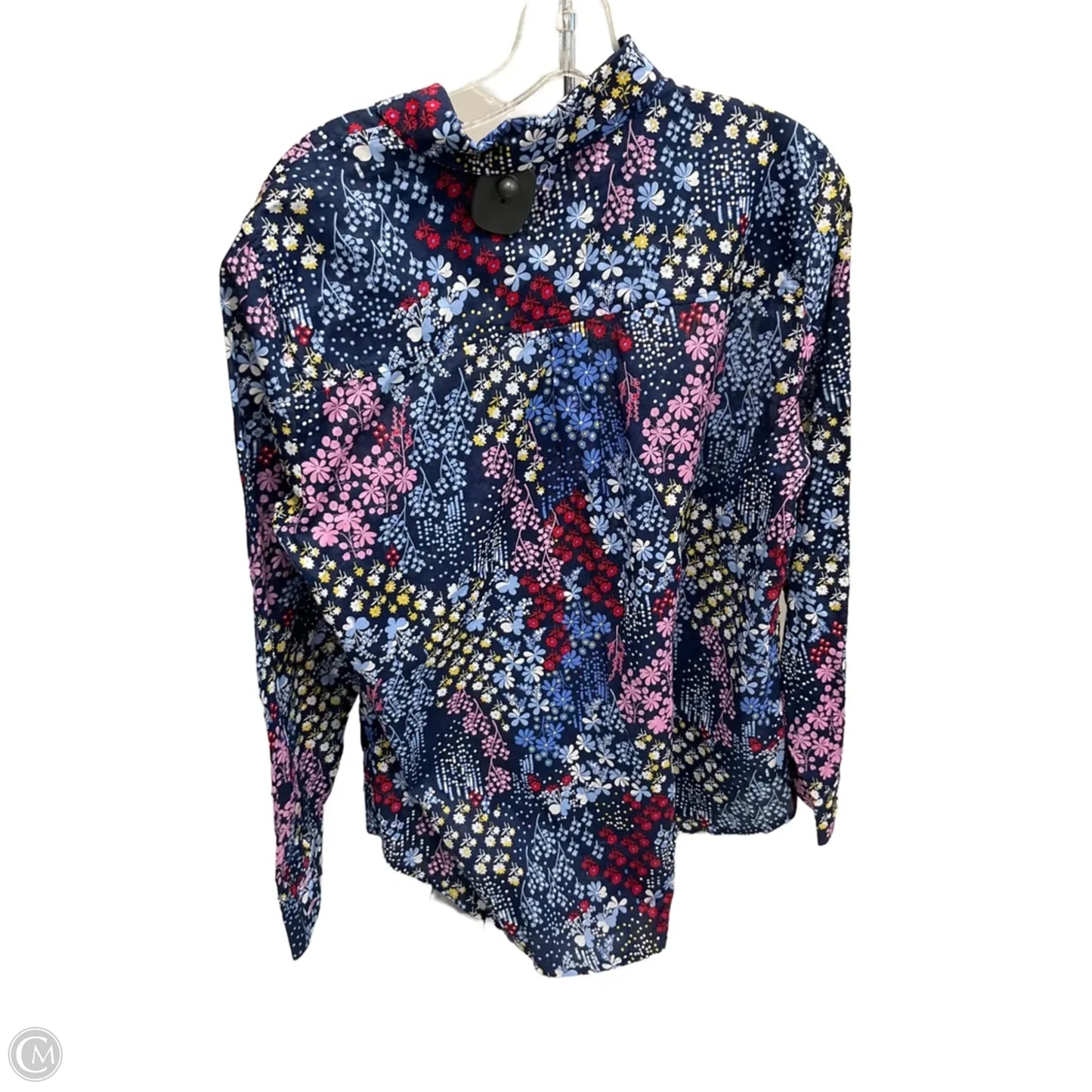 Blouse Long Sleeve By Talbots In Multi-colored, Size: Xl