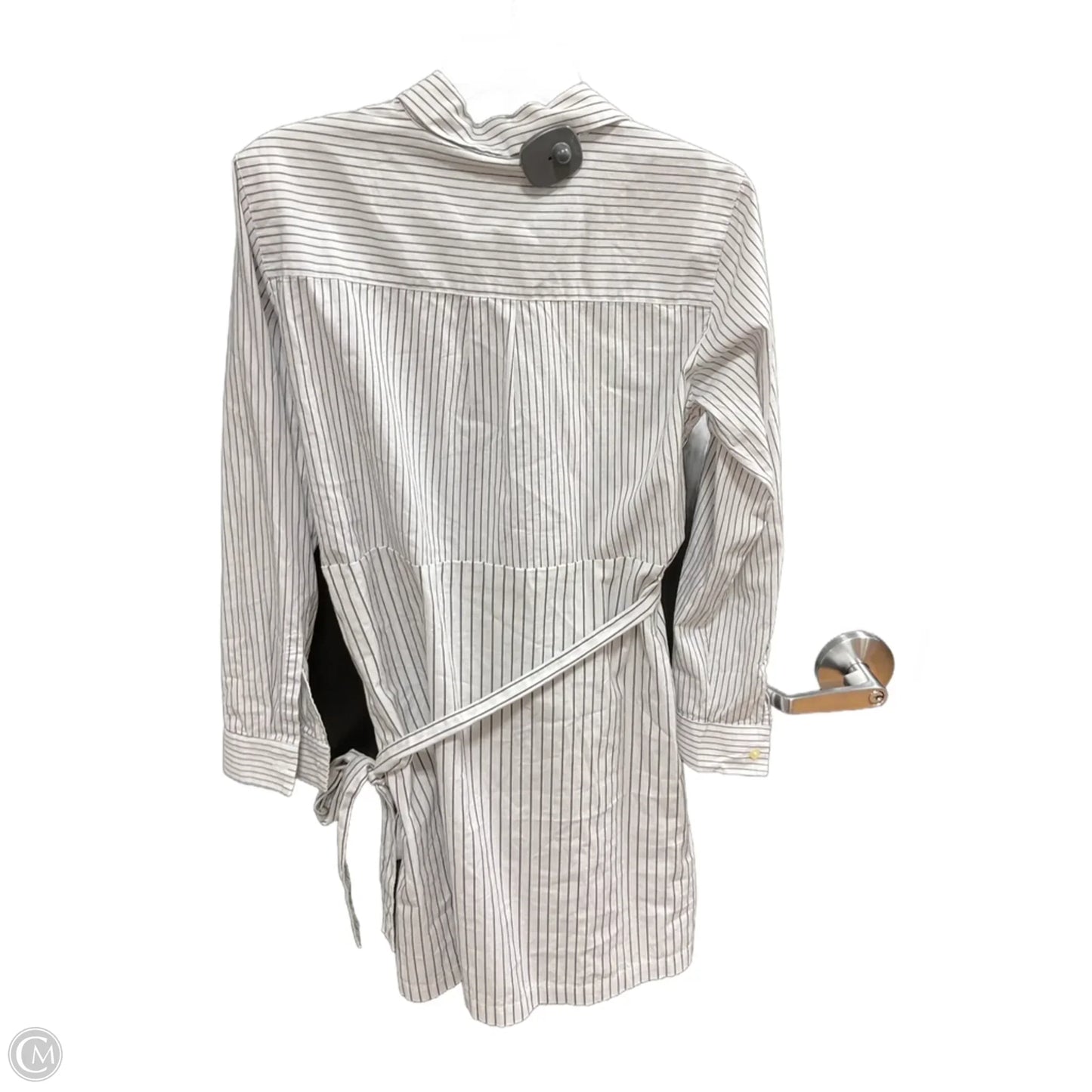 Blouse Long Sleeve By Gap In White, Size: S
