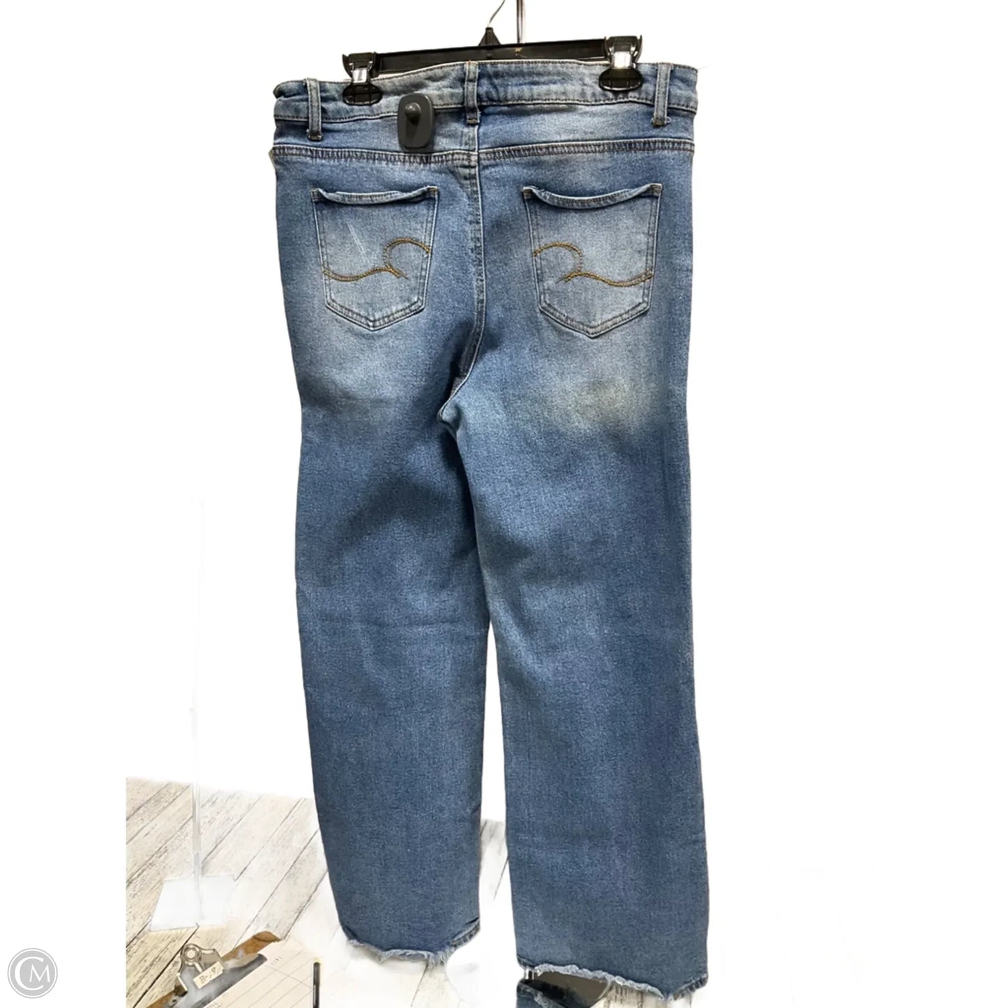 Jeans Boot Cut By Democracy In Blue Denim, Size: 16