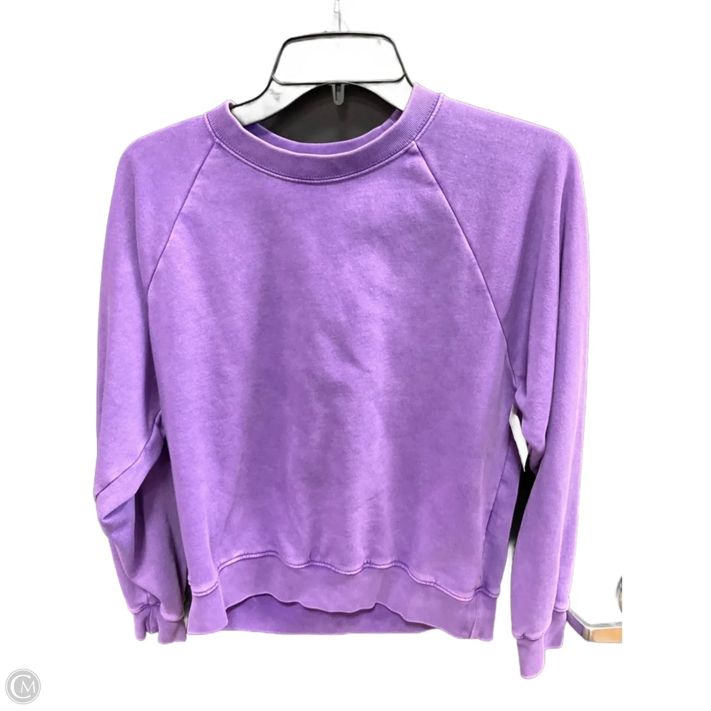 Sweatshirt Crewneck By Gap In Purple, Size: Xs