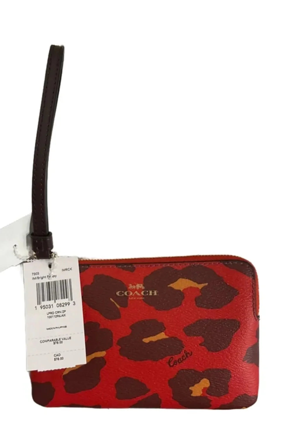 Wristlet Designer By Coach, Size: Small