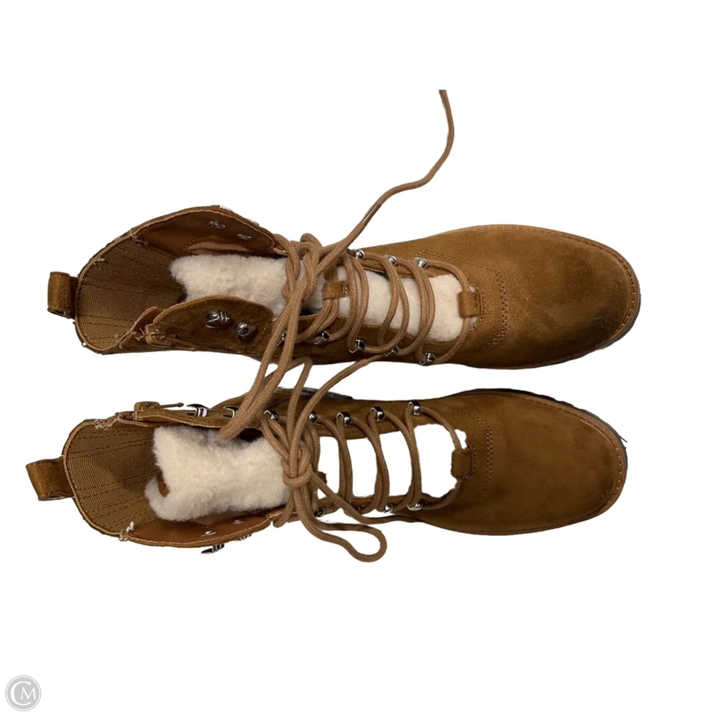 Boots Hiking By Nine West In Brown, Size: 8