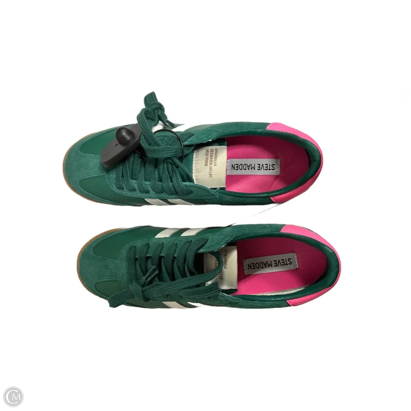 Shoes Sneakers By Steve Madden In Green, Size: 7