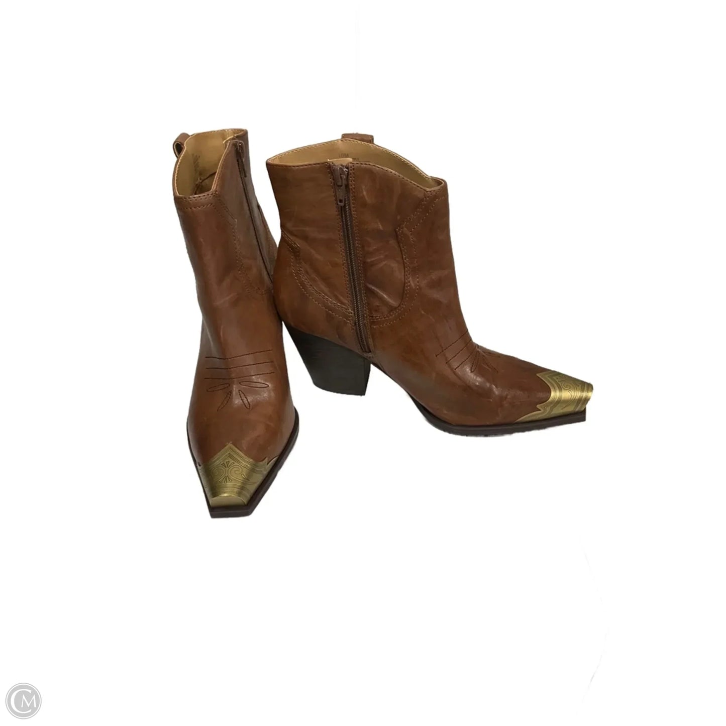 Boots Western By Gb In Brown, Size: 10