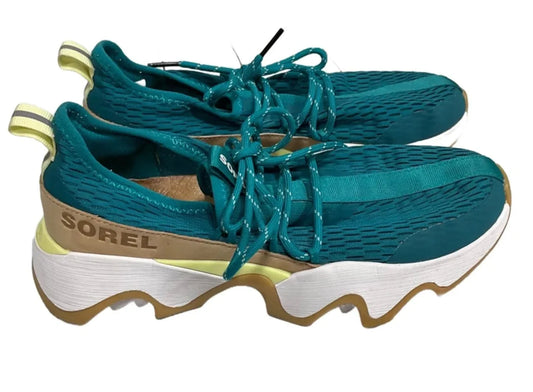 Shoes Athletic By Sorel In Green, Size: 7