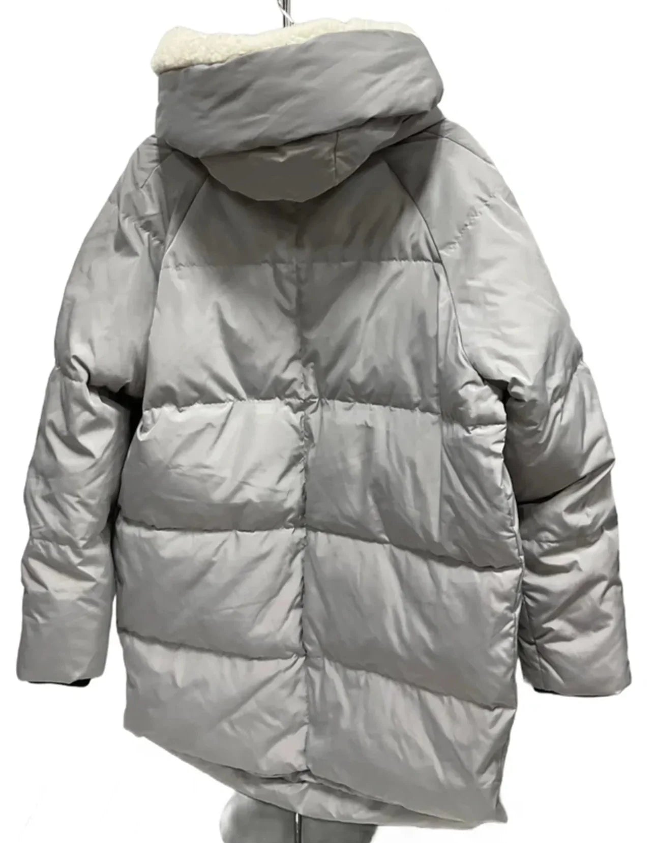 Coat Puffer & Quilted By Cmc In Grey, Size: Xl