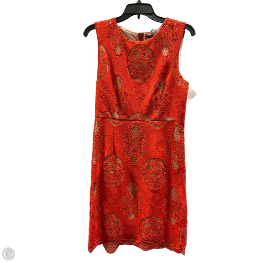 Dress Casual Short By Gianni Bini In Orange, Size: M