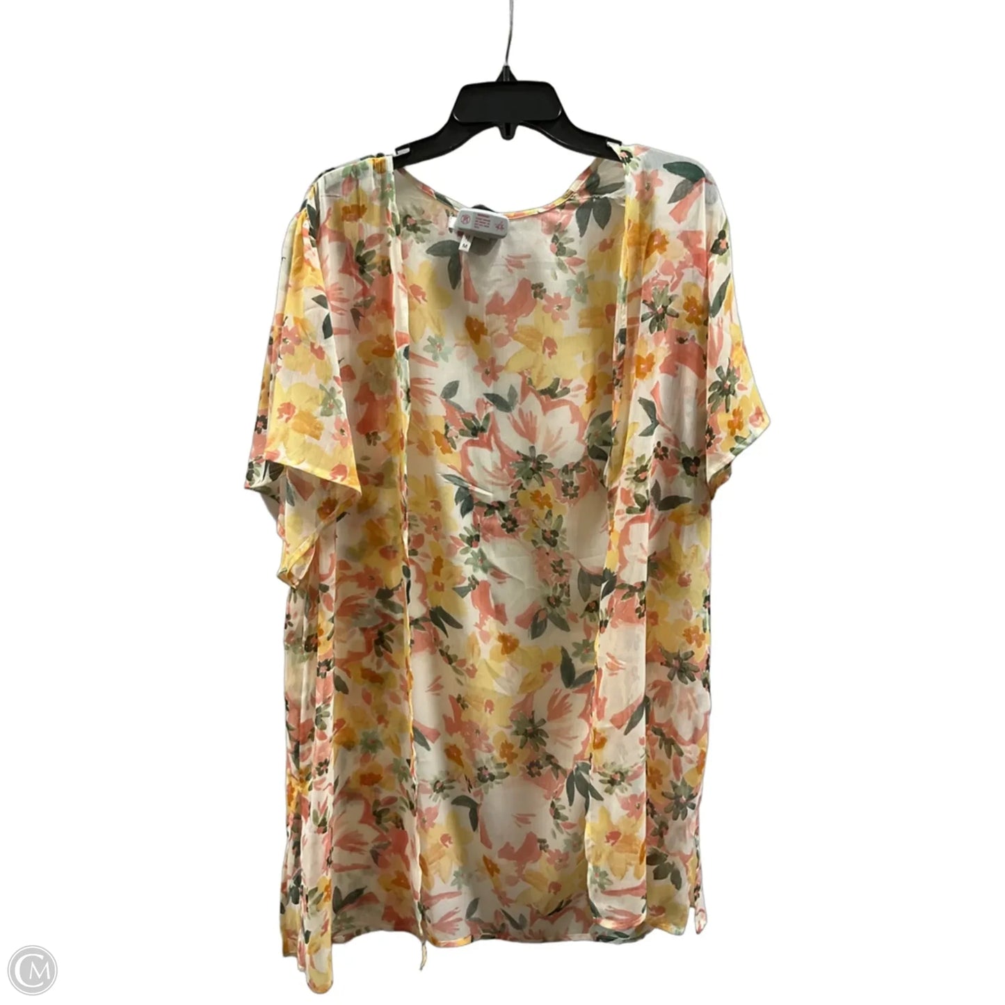 Cardigan By Maurices In Floral Print, Size: M