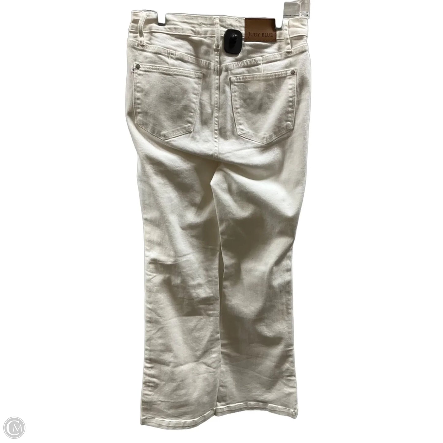 Jeans Boot Cut By Judy Blue In White, Size: 6